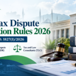FBR Tax Dispute Resolution 2026 FBR Tax Dispute Resolution Rules 2026 SRO 1827 Pakistan